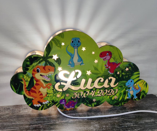 Veioza nouraș cu Dinozauri