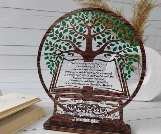 Trofeu personalizat Natura 3