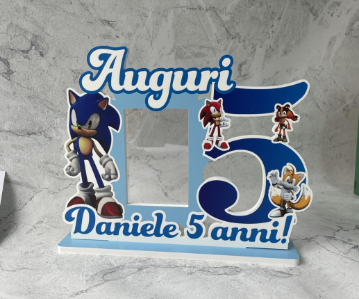 Rama foto cu Sonic