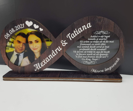 Trofeu pentru nunta infinit