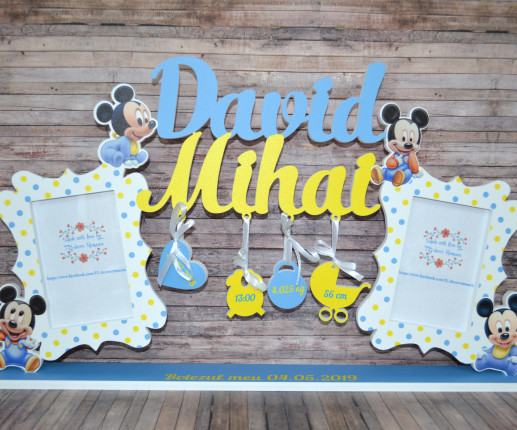 Rama foto cu stativ Mickey Mouse 2 image 2