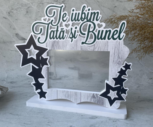 Rama foto ,,Te iubim Tata si Bunel''