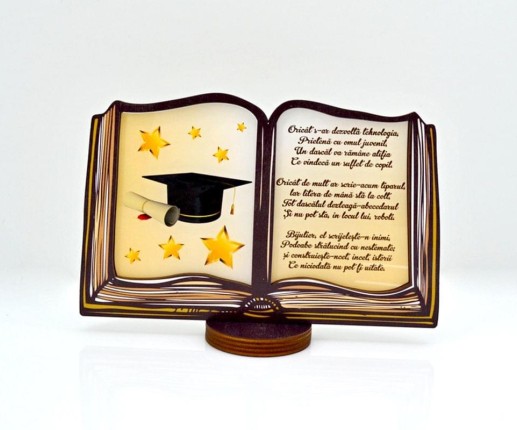 Trofeu personalizat “Carte”