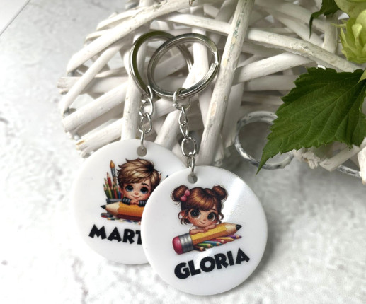 Breloc fata si baiat