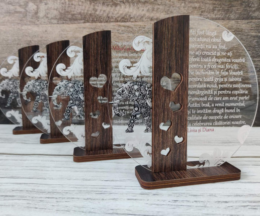 Trofeu pentru nunta cu Elefant