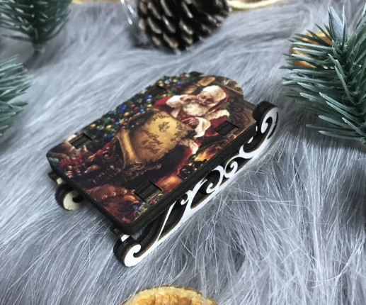 Jucarii pentru brad Saniute 2