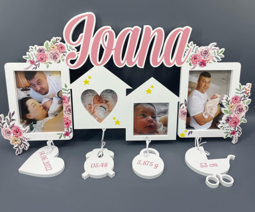 Rama foto cu flori 1 image 2