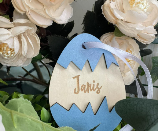 Ouă de Paște cu nume