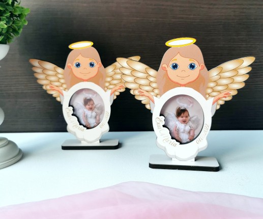Marturii-rama foto în forma de îngeraș