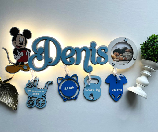 Led cu nume Mickey Mouse 1