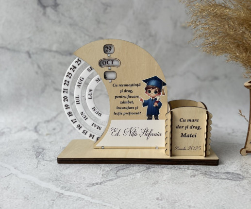 Calendarul vesnic cu Absolvent