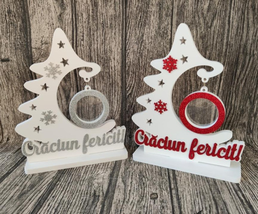 Rama foto in forma de brad image 2