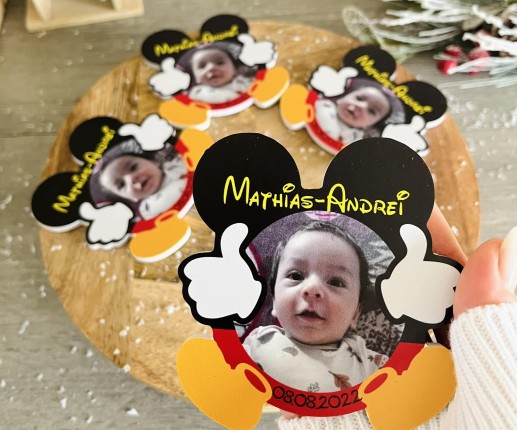 Mărturii-magneți in stilul Mickey