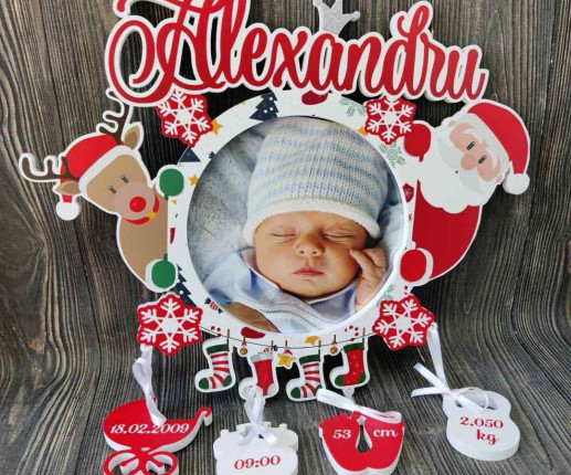 Rama foto-metrica cu tematica sarbatorilor de iarna image 3