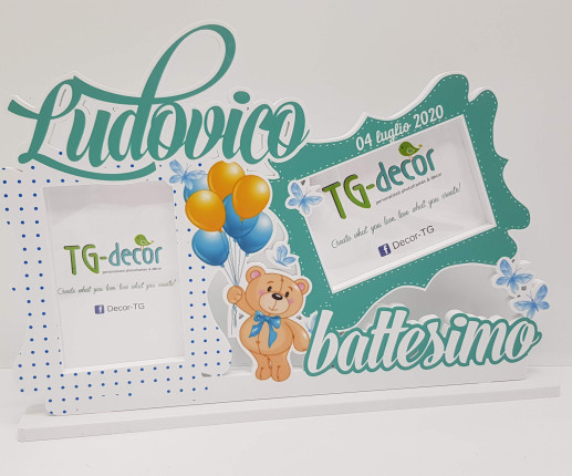 Rama foto cu stativ cu Ursulet 3