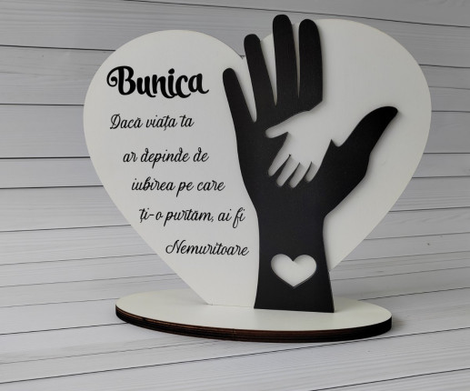 Trofeu personalizat cu Mâna 1