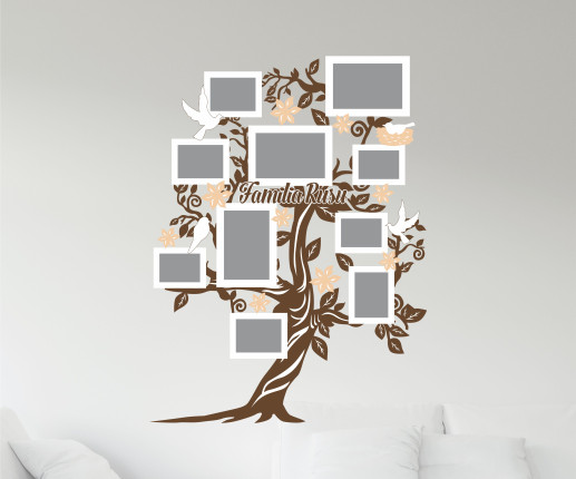 Rama foto Pom cu flori 4