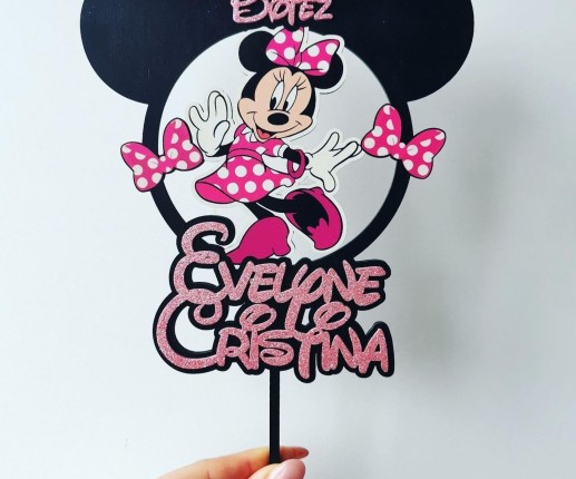 Topper pentru torta minnie mouse image 2