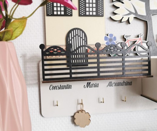 Suport pentru chei ,,Casuta noastra,, image 3