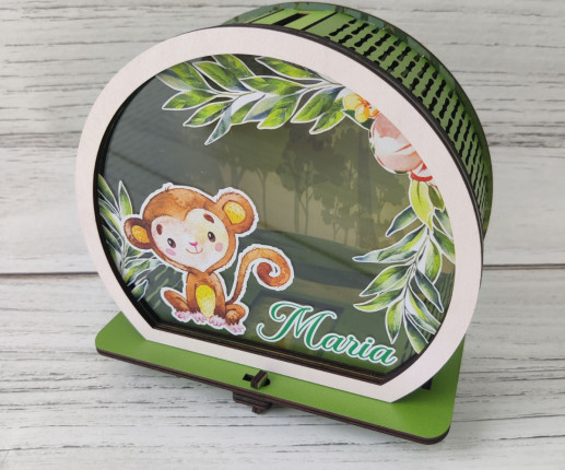 Детская копилка - Обезьянка