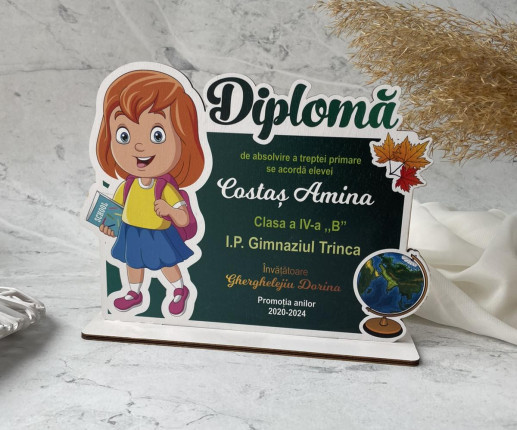 Diploma din lemn 3 image 3