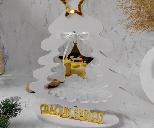 Bradut decorativ cu suport pentru masa 4 image 3