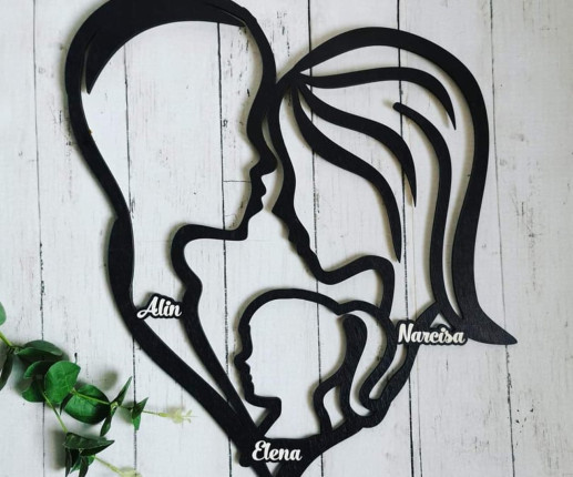 Panou decorativ din lemn 12