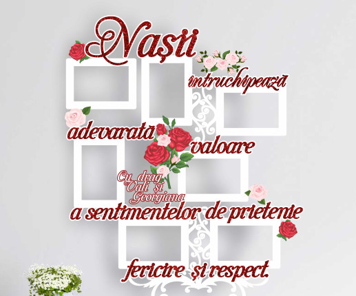 Rama foto pentru nași 7