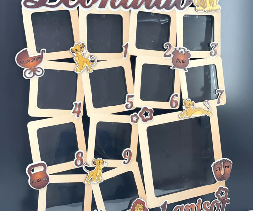 Именная Фоторамка для мальчика - Leonardo image 2