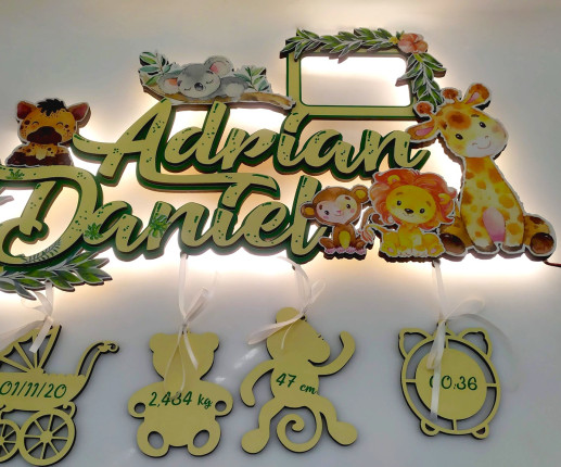 Led cu nume Zoo image 2