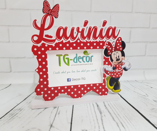 Rama foto pentru fetițe cu Minnie Mouse 3 image 2
