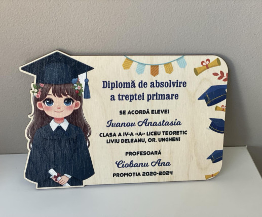 Diploma din lemn 21 image 2