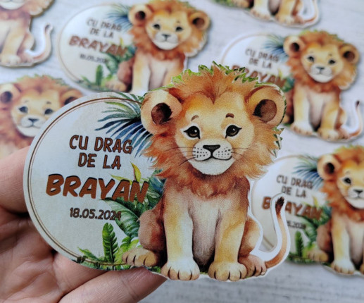 Marturii - magnet cu Leu