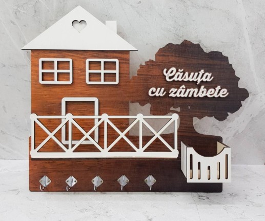 Ключница настенная - Дом улыбок