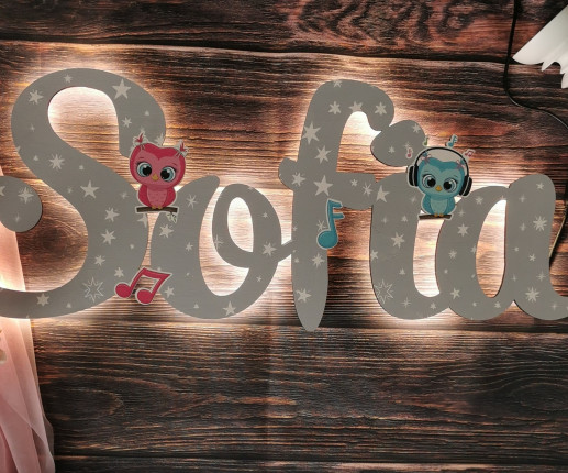 Led cu nume cu Bufnițe