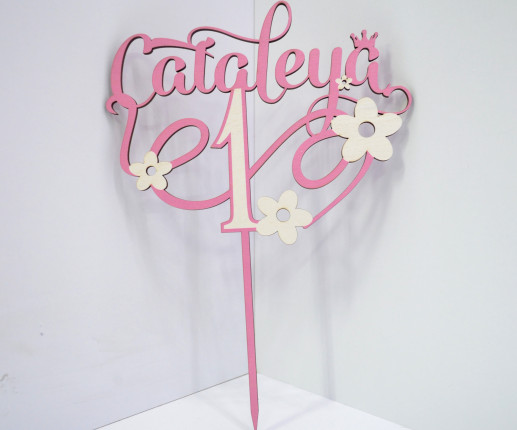 Topper cu cifra aniversară