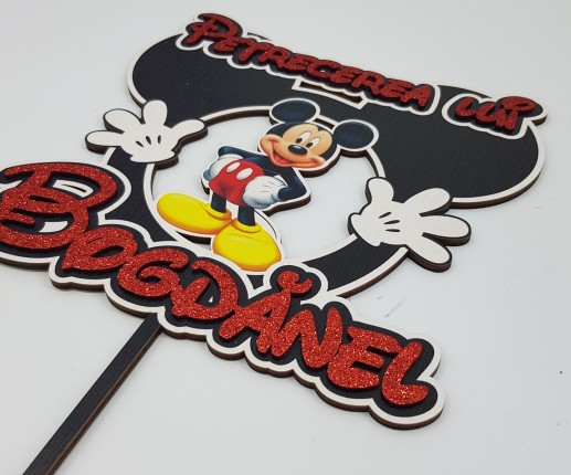 Topper pentru tortă băiat Mickey mouse