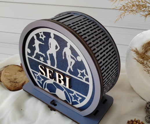 Pușculițe pentru copii cu fotbal image 3