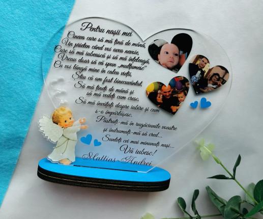 Trofeu personalizat cu Ingeras