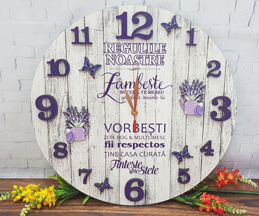 Ceas personalizat pentru familie 10