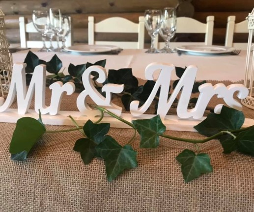 Litere Mr&Mrs