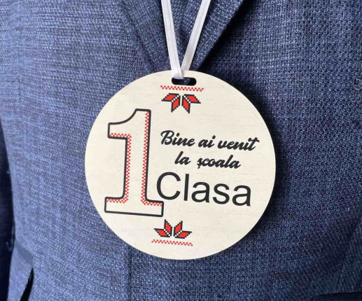 Medalii din lemn ,,Clasa I,,