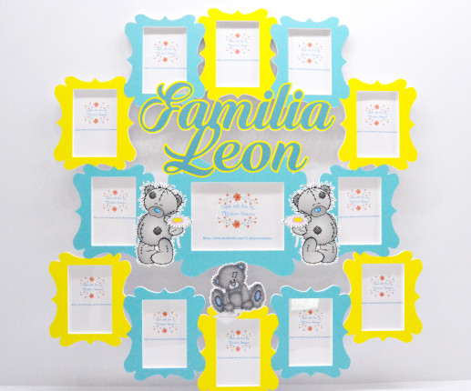 Rama foto pentru băieței cu Ursuleț 2