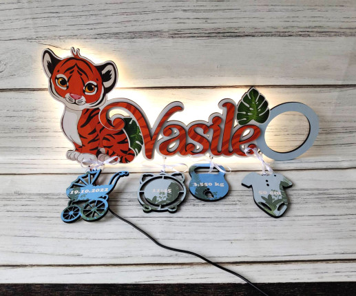 Led cu nume Tigru image 2