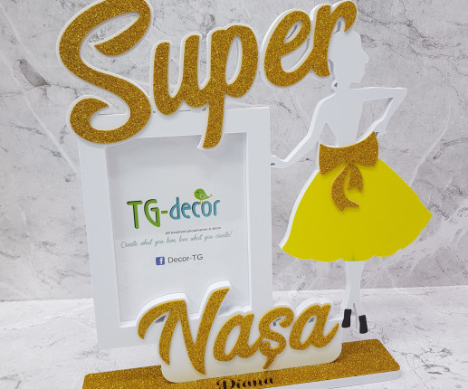 Rama foto super nașă