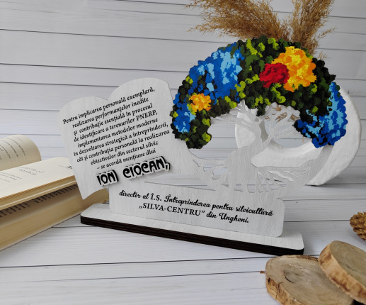 Trofeu personalizat Natura 2