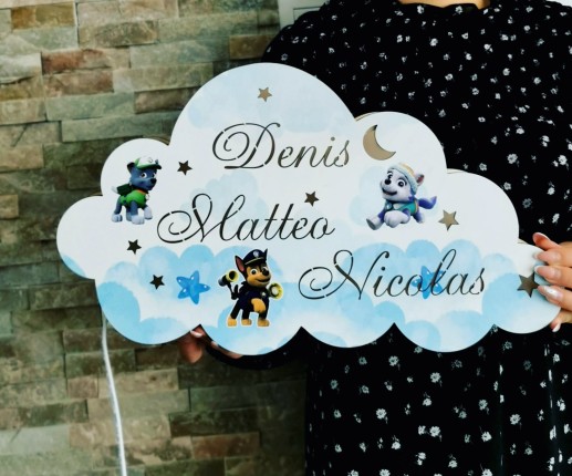 Ночник детский для сна "Облачко" - Paw Patrool