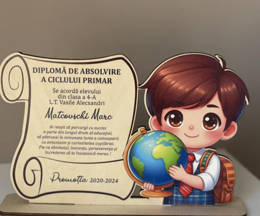 Diploma din lemn 4 image 4