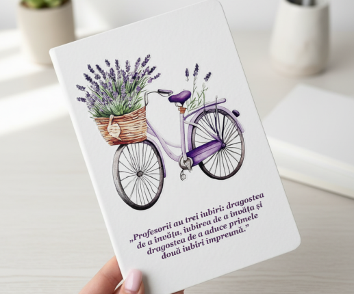 Блокнот Велосипед с цветами 1 image 1