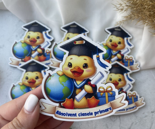 Medalii din lemn ,,Adio Gradiniță,, cu Bobocei 2